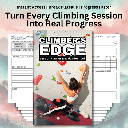 Climber's Edge: Session Planner & Evaluation Tool