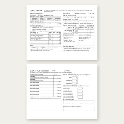 ELEVATE YOUR CLIMBING: TRAINING PLANNER AND TRACKER